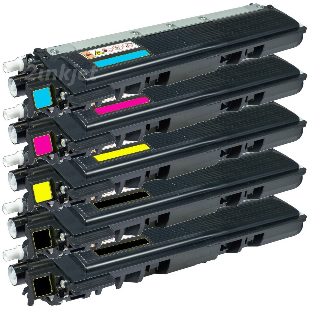 E-Z Ink (TM) Compatible Toner Cartridge Replacement For Brother TN210 TN-210 To Use With HL-3040CN HL-3070CW HL-3075CW DCP-9010CN MFC-9010CN MFC-9320CW (2 Black, 1 Cyan, 1 Magenta, 1 Yellow) 5 Pack - Foto 12