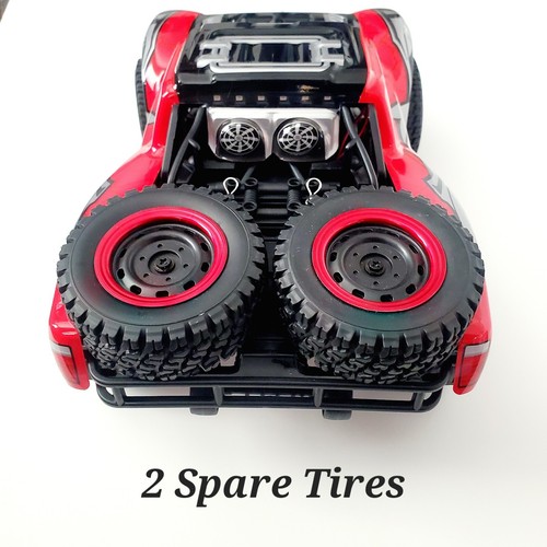 Rc Car Drift Truck Q130 1:14 48km/4WD Car Light Brushed Motor Remote Control - Picture 5 of 14
