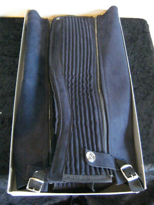 Cavallo Hoppiletten Chaps Silhouette Cavasoft Marine weit normal