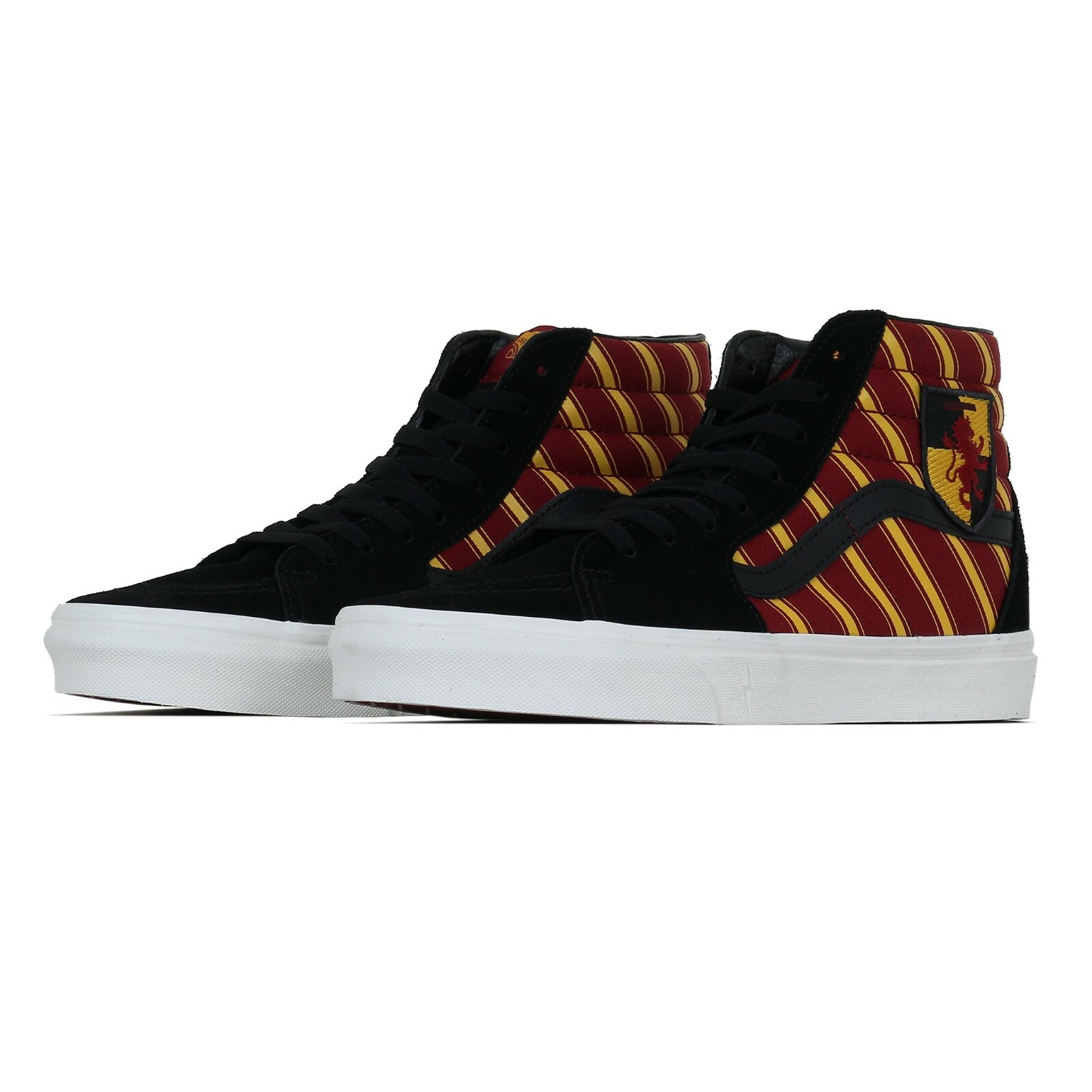 vans sk8 red black