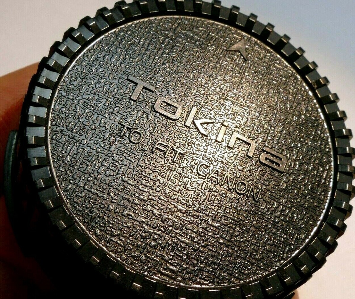 Tokina Rear Lens Cap for Canon FD mount lenses manual focus 28mm