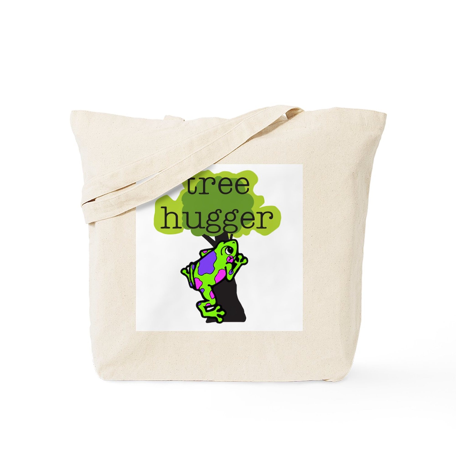 Hugger Tree Frog CafePress Frog Tree Hugger Tote Bag (254640236) | eBay