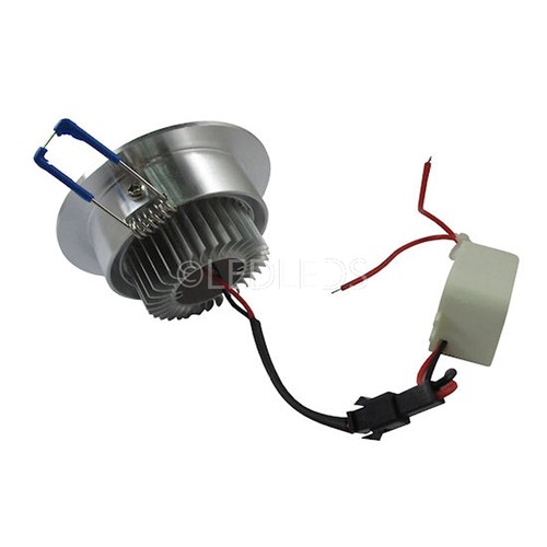 FARETTO LED DA INCASSO COB 5W RESA 50W 220V LUCE FREDDA ROTONDO ORIENTABILE - Foto 2 di 2