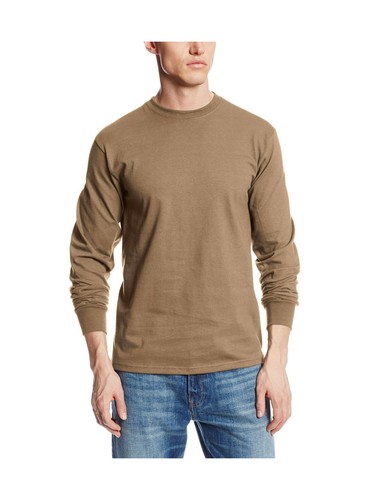 Soffe Men's Long-Sleeve Cotton T-Shirt 