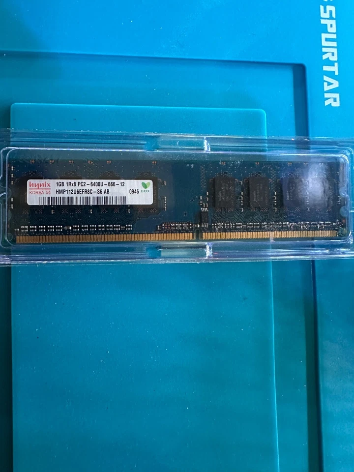 Hynix 1GB PC2-6400U-666-12 Ram - Image 2 of 4