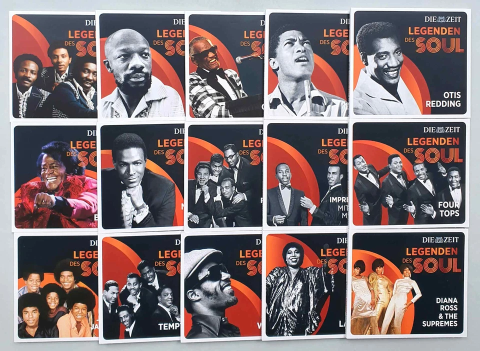 LEGENDEN DES SOUL 15 CDs Komplett-Box Die Zeit Edition 2014 Universal, neuwertig - Bild 3 von 3