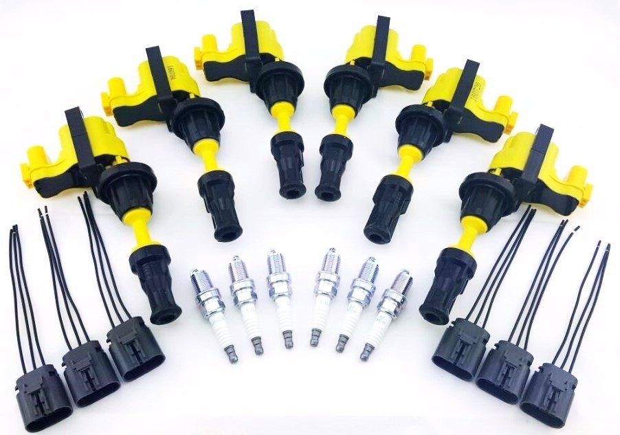 かまろ FAIRLADY Z 300ZX IGNITION COILS & NGK SPARK PLUGS WIRE
