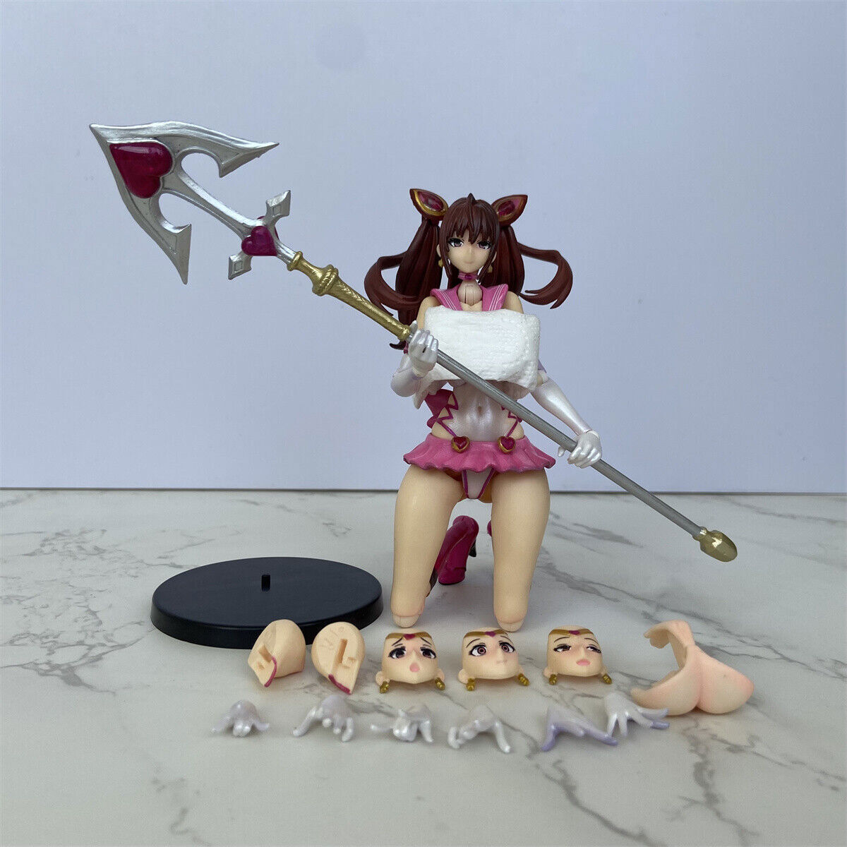 NATIVE Girl SECOND AXE Type ANIME HENTAI Kuramoto Erika PVC Action Figure