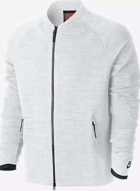 nike tech knit bomber jacket