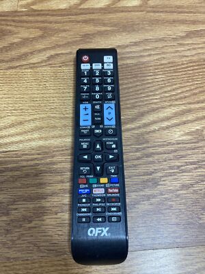 QFX REM-10 4-In-1 Universal Remote Control for Home Smart TV Samsung LG Sony etc