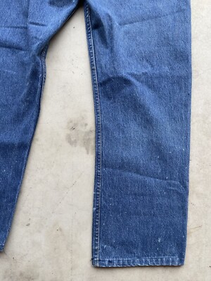 Vintage Levi's 501 Denim 90s 38x34 Made In USA Button Fly 522 | eBay