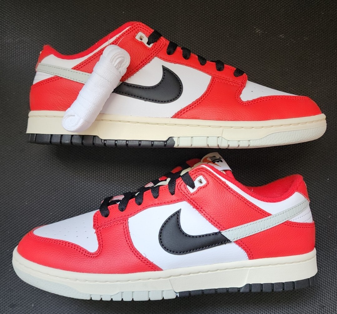 Size 9.5 - Nike Dunk Low Retro PRM Split - Chicago | eBay