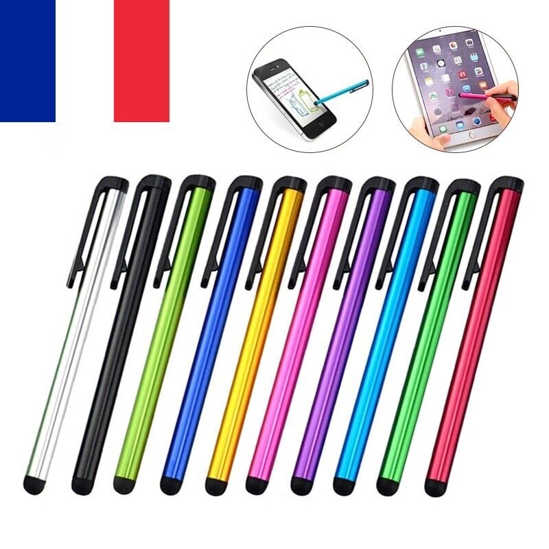 1-3-5-10x Stylets Stylo Stylet Capacitif Ecran Tactile pour Ipad Iphone Tablette