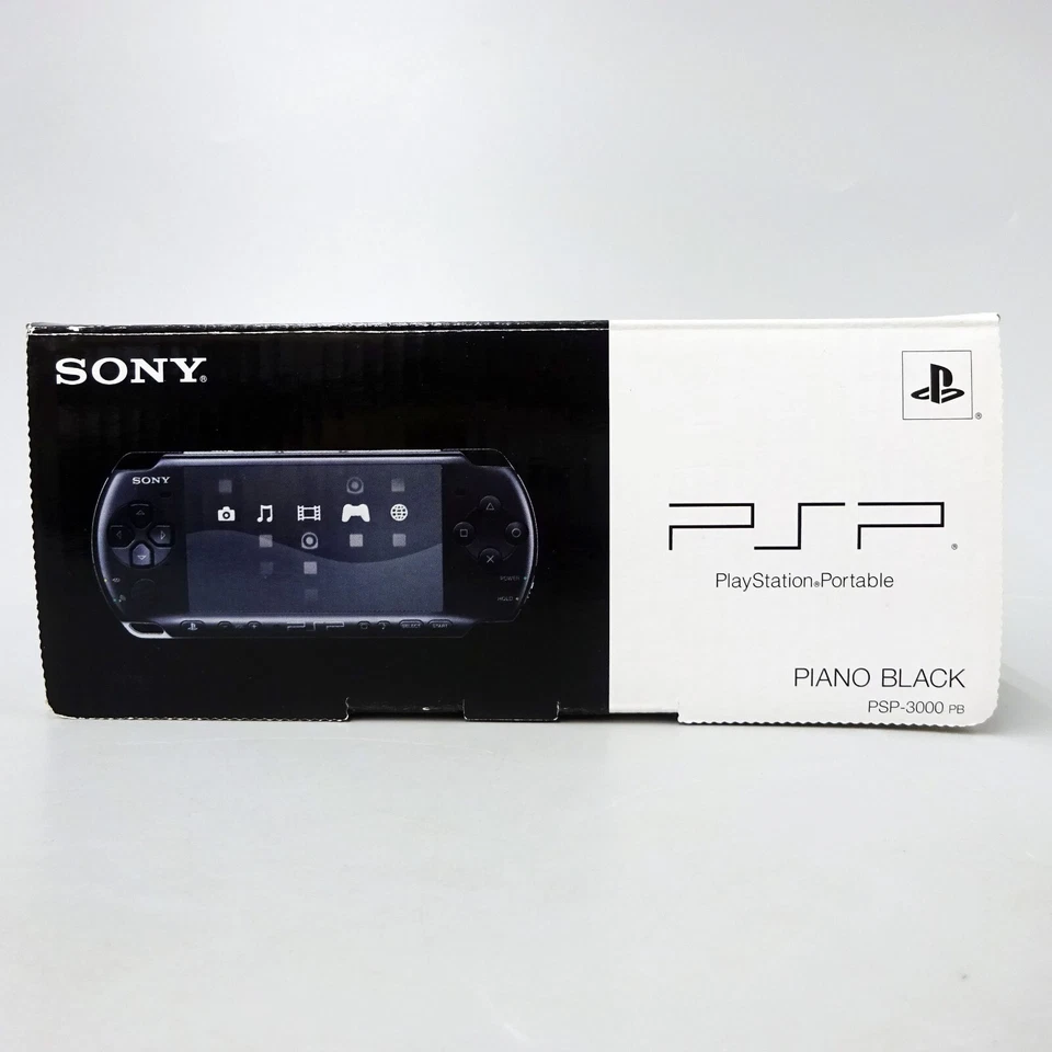 SONY PSP Playstation Portable Console Piano Black PSP-3000 PB Japan NEW - Image 3 of 4