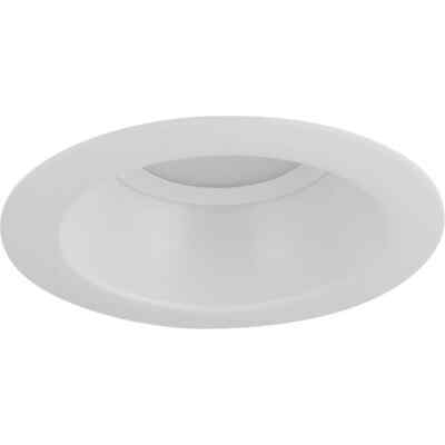 Progress Lighting 5 in. LED Satin White Recessed Trim for 5 in. Housing 1 Pack