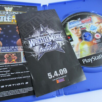 Wwe Smack Down ! Vs Raw 1 sony PS2 PLAYSTATION 2 Pal - Original Complet