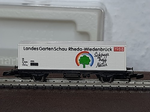 Märklin Spur z 88705 Containerwagen "Landesgartenschau 1988" mit OVP  | Zustand: Gebraucht