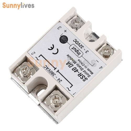 Solid State Relay Alloy Heat Sink SSR-25DA SSR-40DA SSR-60DA 25A/40A/60A 250V - Picture 2 of 75