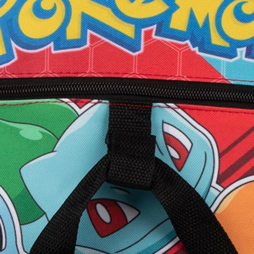 Mochila Pokémon de 5 piezas acolchada utilitaria estuche para juegos bolsa de lápices bolso Pikachu nueva con etiquetas Foto 4 de 4