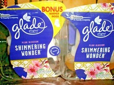 Glade PlugIns Scented Oil Refills Plum Blossom Scent SHIMMERING WONDER