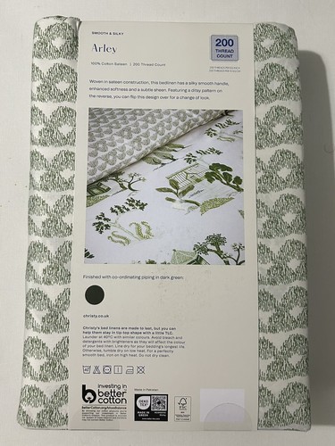 Christy Arley Super King Size Luxury Duvet Cover Set With Two Pillowcases - Picture 5 of 7