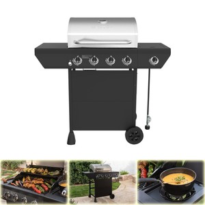 nexgrill 4 burner ss gas