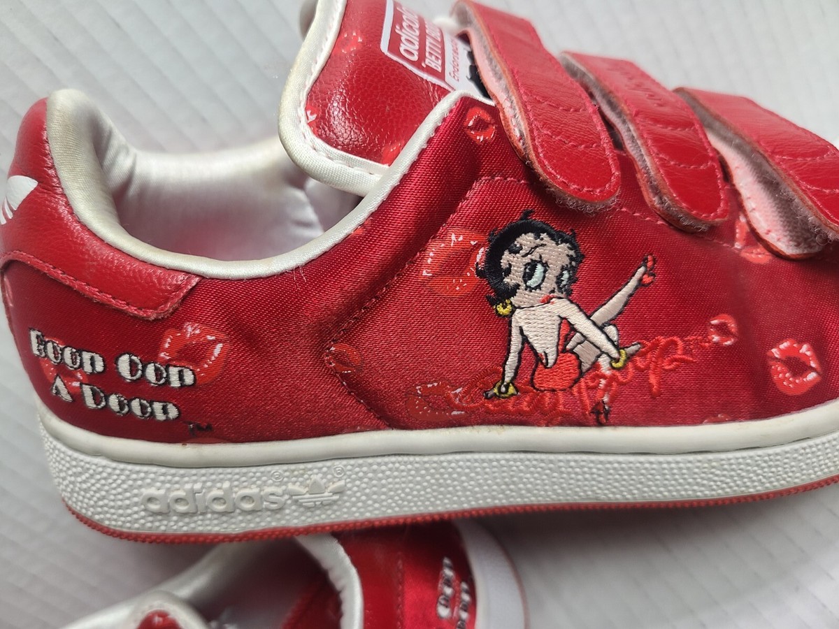Betty Boop Adidas Adicolor Red Series Sneakers Shoes R4 2006 