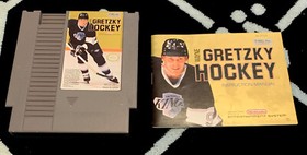 Wayne Gretzky Hockey NES Black Jersey Variant CIB MINTY Condition