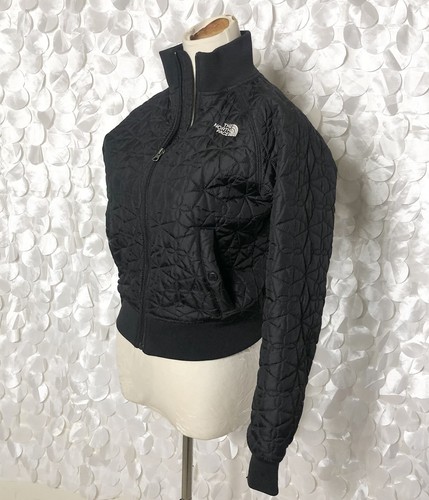 black quilted bomber jacket | eBay