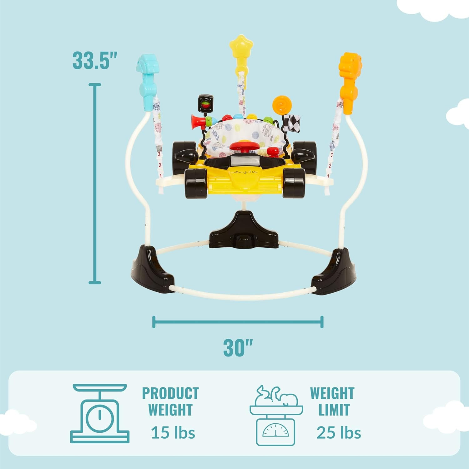 , Champ Activity Center & Jumper, Yellow