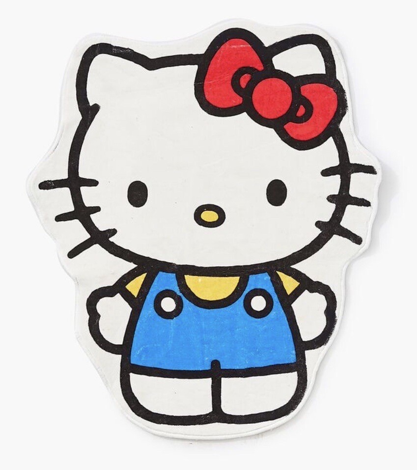Forever 21 Sanrio Hello Kitty Graphic Bath Mat NEW | eBay