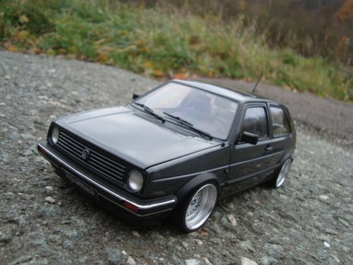 1:18 VW Golf 2 Tiefer Tuning mit 16 Zoll BMW BBS Echt Alu Felgen - Picture 4 of 6