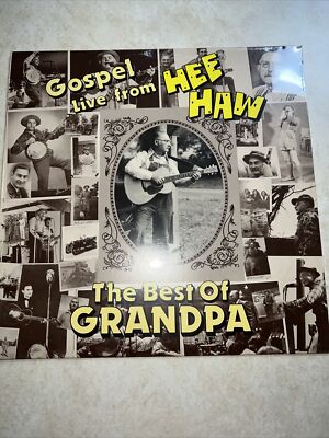 GRANDPA JONES: gospel live from hee-haw HEE HAW 12'' LP 33 RPM Sealed