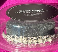 David  s Bridal HEADBAND Pearl Flower Scroll 4515-0067 VEN 0438 in Original Box