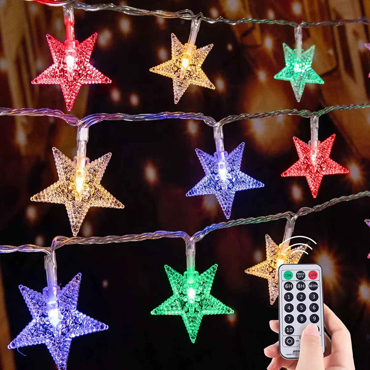 RGB(Plug and Play) LED Christmas Lights - Novelty Lights