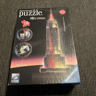 3D Puzzel mit LED, Ravensburger, Inhalt OVP, 216 Teile