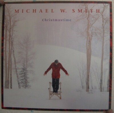 Michael W Smith Poster Flach Christmastime 1998 Tourdaten 2-seitig W.