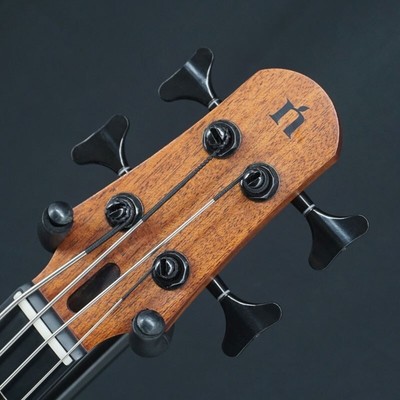 NATASHA NBSG Bass Fretless Used Ebony fingerboard Brown w/Gig case 