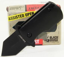 United Black Legion Spring Open Assisted Money Clip Folding Pocket Knife