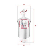 Kraftstofffilter FüR VW Skoda Audi Seat KTM Golf VI Jetta IV Polo V Scirocco