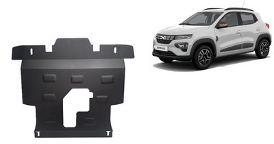 Stahl Unterfahrschutz für Motor Dacia Spring Extreme (2023-2026)