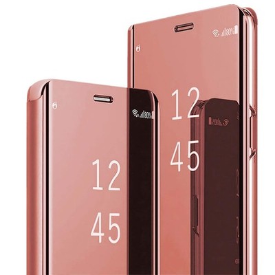 Samsung Galaxy S20 Plus Case - Flip Leather Cover with Kickstand, S-View Mirr...
