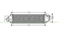 LadeluftküHler FüR Ford Kuga II DM2 2.0 Tdci 4X4 Volvo V70 III BW D