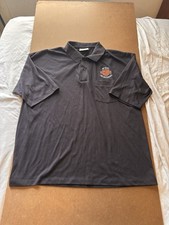 Vintage 90s Harley Davidson Black Single Stitch Embroidered Polo T Shirt Size XL