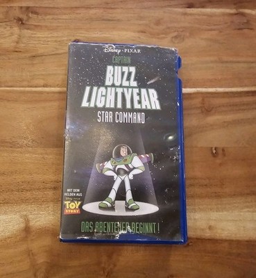 Captain Buzz Lightyear Star Command: Das Abenteuer beginnt VHS Toy Story 