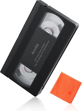 VCR Head Cleaner for VHS VCR Players, Dry Type  Reusable VHS Video Head Cleaner
