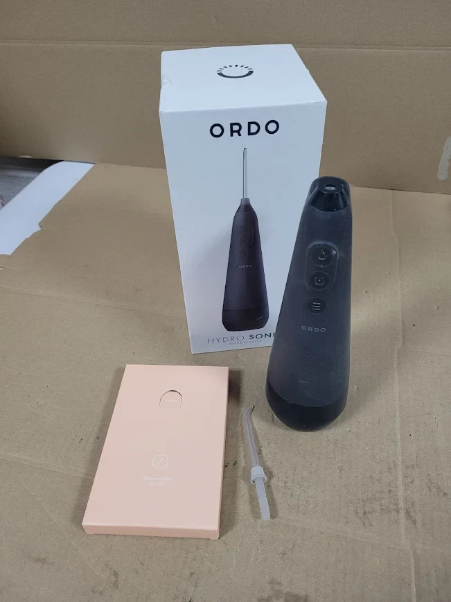 Ordo Hydro Sonic+ Cordless & Rechargeable Water Flosser Grey 260ml Tank