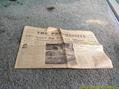 THE PROGRESSIVE Combined with La Follette's Magazine. July 15, 1939. Newspaper