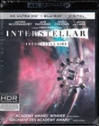 INTERSTELLAR 4K ULTRA HD & BLURAY SET with Matthew McConaughey & Michael Caine