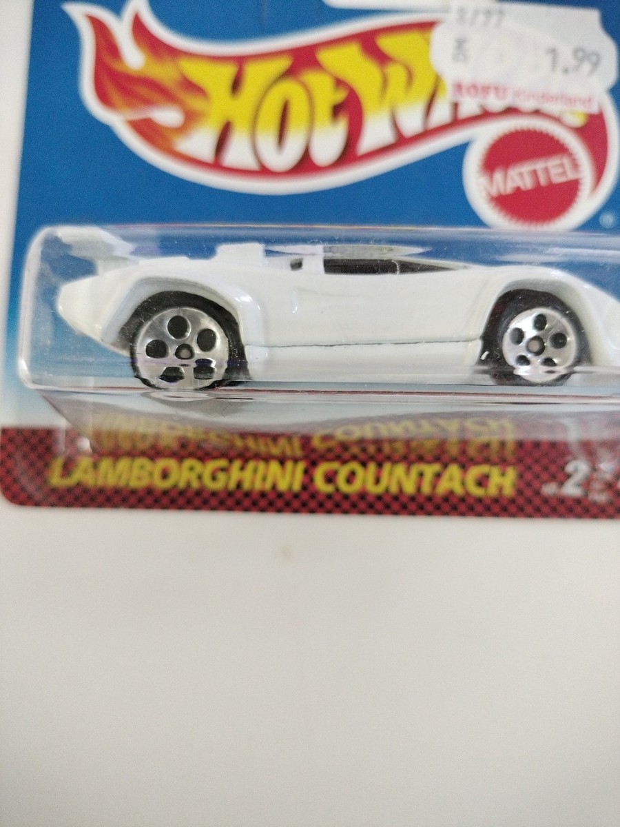🔥🔥🔥1997 Hot Wheels Short International Card Lamborghini